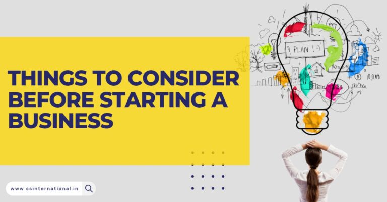 Things to Consider Before Starting a Business